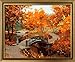 Diy oil painting, paint by number kit- Feeling Of Maple Leaf 16*20 inch.