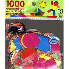 1000 gommettes autocollantes Maternelle