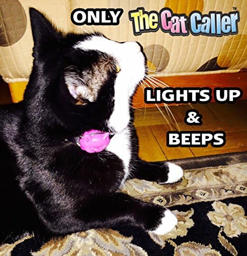 The Cat Caller Pink Adjustable Break-a-way Safety Pet Collar 3/8" Wide with Bell