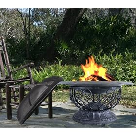 Pewter Urn Fire Pit