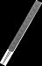 FILES-MILL CURVED TOOTH FLAT STANDARD WITH TANG 14-IN BOX OF 6