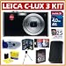 Leica C-Lux 3 10.1MP Digital Camera (Black) + 4GB Accessory Kit