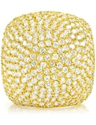 Ricis Curved Cocktail Ring - Gold