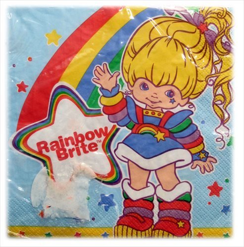 Rainbow Brite Large Napkins (16ct)