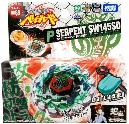 Takaratomy BeyBlade BB-69 Starter Poison Serpent