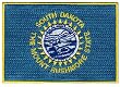 South Dakota State Flag Embroidered Patch Iron-On SD Emblem