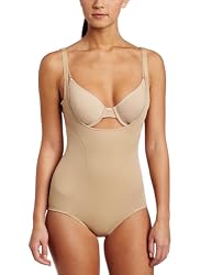 Flexees Women's Flexees&reg; Ultimate Slimmer? Wear Your Own Bra Torsette Body Briefer #2656