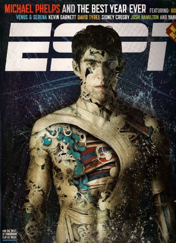 MATT RYAN MICHAEL PHELPS ESPN MAGAZINE DECEMBER 2008 RICKY RUBIO MICHAEL CRABTREE!!