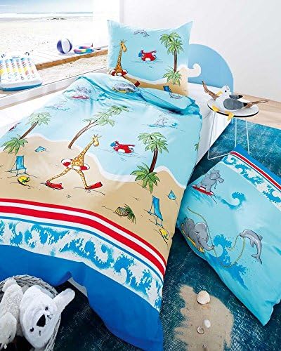 Kaeppel Beach Fun With Great Strandambiente Blue Tumble Dry Skin-Friendly