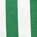Markisen Outdoor Stoff Breite 160cm 'Streifen' Gr�n-Weiss