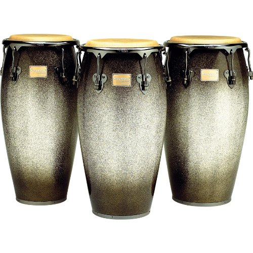 Tycoon Percussion 11 3/4 Inch Master Platinum Fade Series Conga With Single Stand On Sale