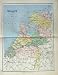 1885 Map Holland Netherlands Friesland Zeeland Utrecht