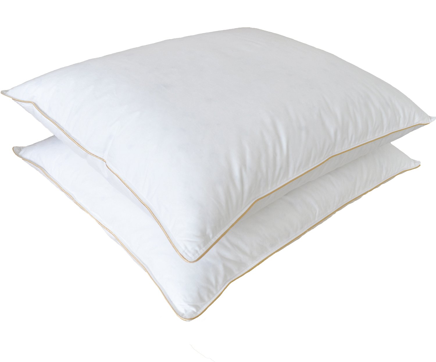 Jasper Premium Two White Goose Down Pillow With Pillow In Pillow