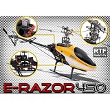 NEW!! (2.4Ghz Version) E-Razor 450 Metal RTF Direct-Belt-Drive Brushless 3D 450 Helicopter... by raid