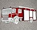 Boys Pajamas Fire Truck Pjs Children Christmas Clothes Pants set size 2Y-7Y