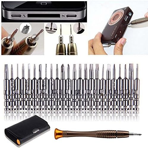 Uoiuyyyut 25 in 1 Precision Torx Screwdriver Repair Tool Home Essential Set For iPhone Cellphone Tablet PC Glass For Smartphone
