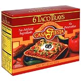 Casa Fiesta Taco Trays, 4.2-Ounce Boxes (Pack of 12)