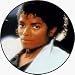 Michael Jackson - Face Shot from Thriller - 1 1/4" Button / Pin