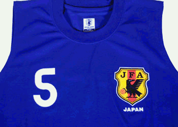 FLAGS TOWN日本代表プレイヤーズノースリーブシャツ2006（宮本）