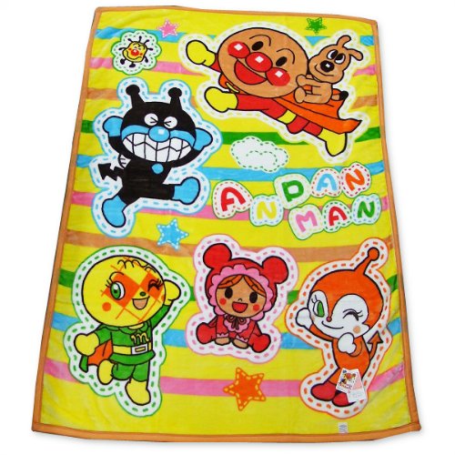 アンパンマン 毛布 （140×200cm 大人シングルサイズ ） ／品番：V116800 ブランケット