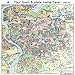 Street & Road Map of Springfield, Massachusetts MA - Printed poster size wall atlas of your home tow