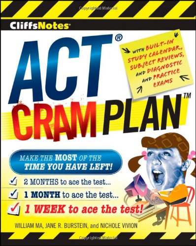 CliffsNotes ACT Cram Plan Cram Plan)