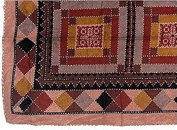 Bed Spread Comforter Block Print on Cotton Home Accessories Decor (bscov325)
