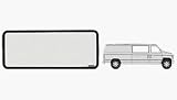 CRL Fixed Window - Sliding Door 1992+ Ford Vans 41-1/8 x 21-1/4