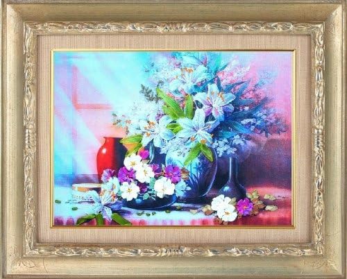 Ribbon embroidery cross stitch embroidery kit lily / floret NO.DF-A-131 (japan import)