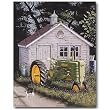 Nostalgic John Deere Tin Sign : Johnny Popper