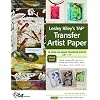 Lesley Riley's TAP Transfer Artist Paper 18-Sheet Pack: 18 Iron-on Image Transfer Sheets  8.5 x 11