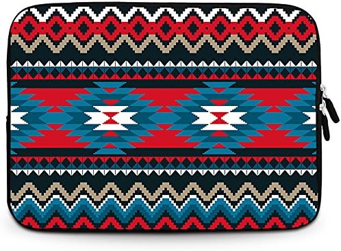 iBenko 11.6-12.2 Inch Bohemian Exotic Neoprene Sleeve Pouch Case Bag for New MacBook 12 inch/Macbook Air 11/Acer ChromeBook 11 C710 C720 C720P C740/Samsung Chromebook 2/Dell Chromebook 11/ASUS Chromebook C200 C201 X200MA/HP Chromebook 11/HP Stream 11.6 Inch Laptop and Other Brand 11-12.2" Notebook