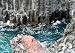 Cliff Rock Formation - Jusangjollidae, Jeju Island, South Korea - 24"W x 17"H - Peel and Stick Wall Decal by Wallmonkeys