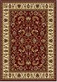 Traditional Area Rug, Home Dynamix Royalty 5`x8` Red Ivory.