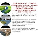 The Down and Dirty Marketing, Godfather Principles and eCommerce for Cabinet Doors Biz 3 CD Package book cover