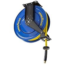 GOODYEAR by Michigan Industrial Tools 46741 1/2-Inch by 50-Feet Retractable Air Hose Reel