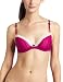 Betsey Johnson Women's Zipper Stripe Lightly Lined Demi