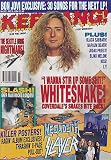KERRANG MAGAZINE BACK ISSUE 502 WHITESNAKE - SLASH - MEGADETH