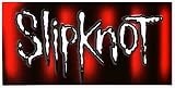Review Square Deal Recordings & Supplies  / Slipknot - Logo on Black 7 Red Rectangle - Sticker / Decal