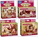 Calico Critters Country Furniture 4 Sets Bedroom, Patio, Dining & Living Rooms