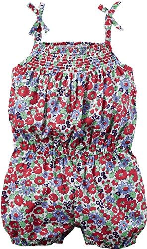 Carter's Tank Romper, Floral, 12 Months