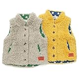【アウトレット】Bobson ベスト (80～130cm) キムラタンの子供服 カラシ 90 ( 77413x77913-153 )
