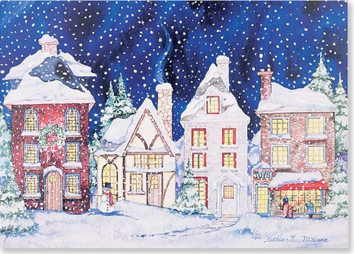 Snowy Village Holiday Boxed Cards (Christmas Cards, Holiday Cards, Greeting Cards)