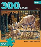 Large Size Wildlife 300 Pieces Autumn Innocence Jigsaw Puzzle