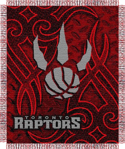 Toronto Raptors NBA Woven Jacquard Blanket Tatoo Series