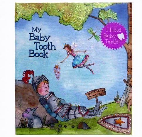 Baby Tooth Album - The Tooth Fairy present for your children! (Blue) by Baby Tooth Album Inc.