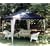 BLUE 2.5M x 2.5M NEW EASY POP UP CONSTANTINA GAZEBO