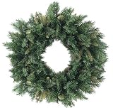 48 Mixed Pine Artificial Christmas Wreath - Unlit
