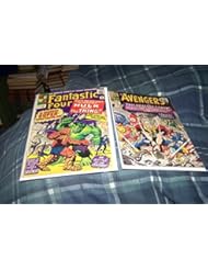 Book: Fantastic Four #25 "1st Hulk Vs. Thing Battle" - MARVEL COMICS