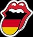 Search : Rolling Stones - Germany Tongue - Sticker / Decal